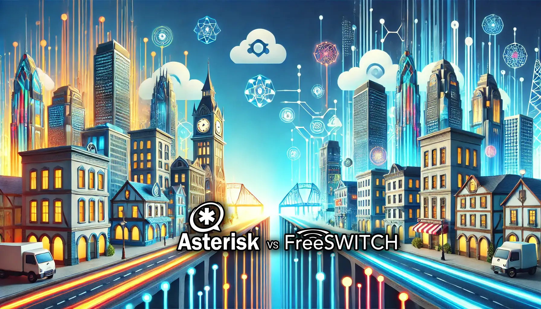 Asterisk vs FreeSWITCH: A Tale of Two Titans in Open-Source Telephony